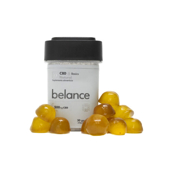 Gomas de CBD 500mg Sabor Natural
